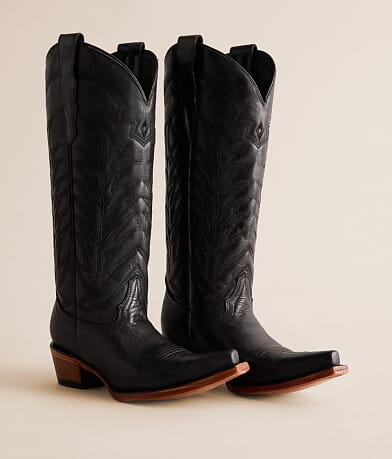 Embroidered Leather Western Boot thumbnail 2