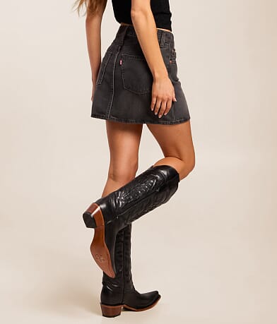 Embroidered Leather Western Boot thumbnail 7