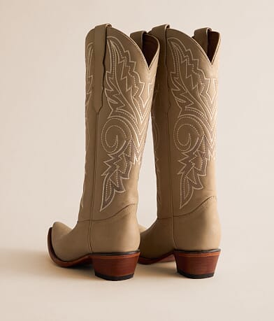 Embroidered Leather Western Boot thumbnail 4