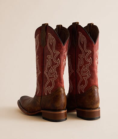 Embroidered Leather Western Boot thumbnail 4