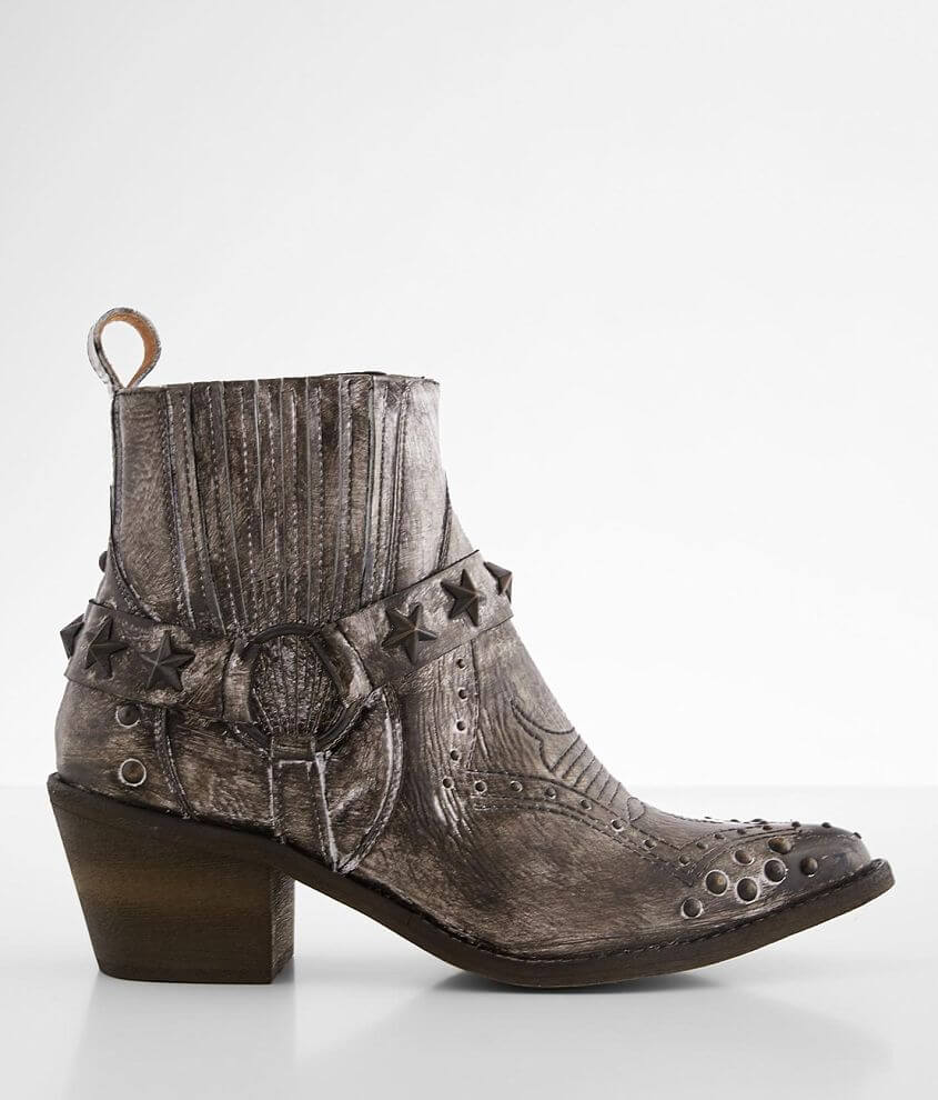 Circle G by Corral Studded Leather Western Boot front view