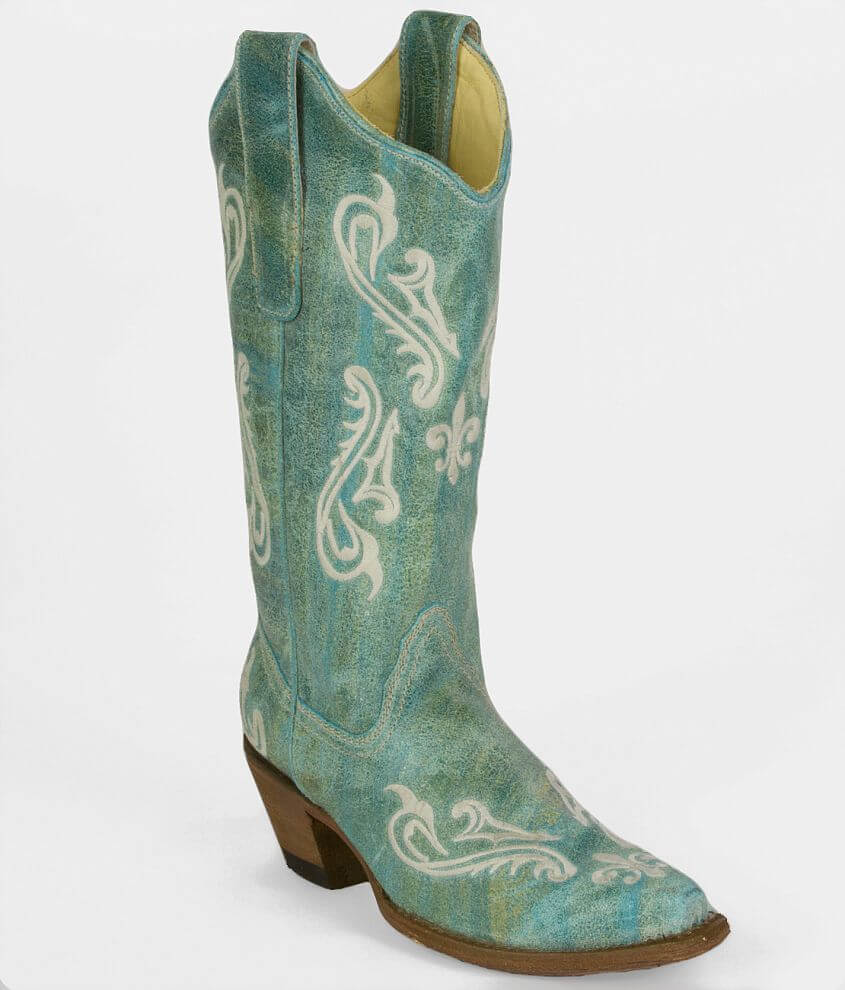 Corral Embroidered Cowboy Boot front view