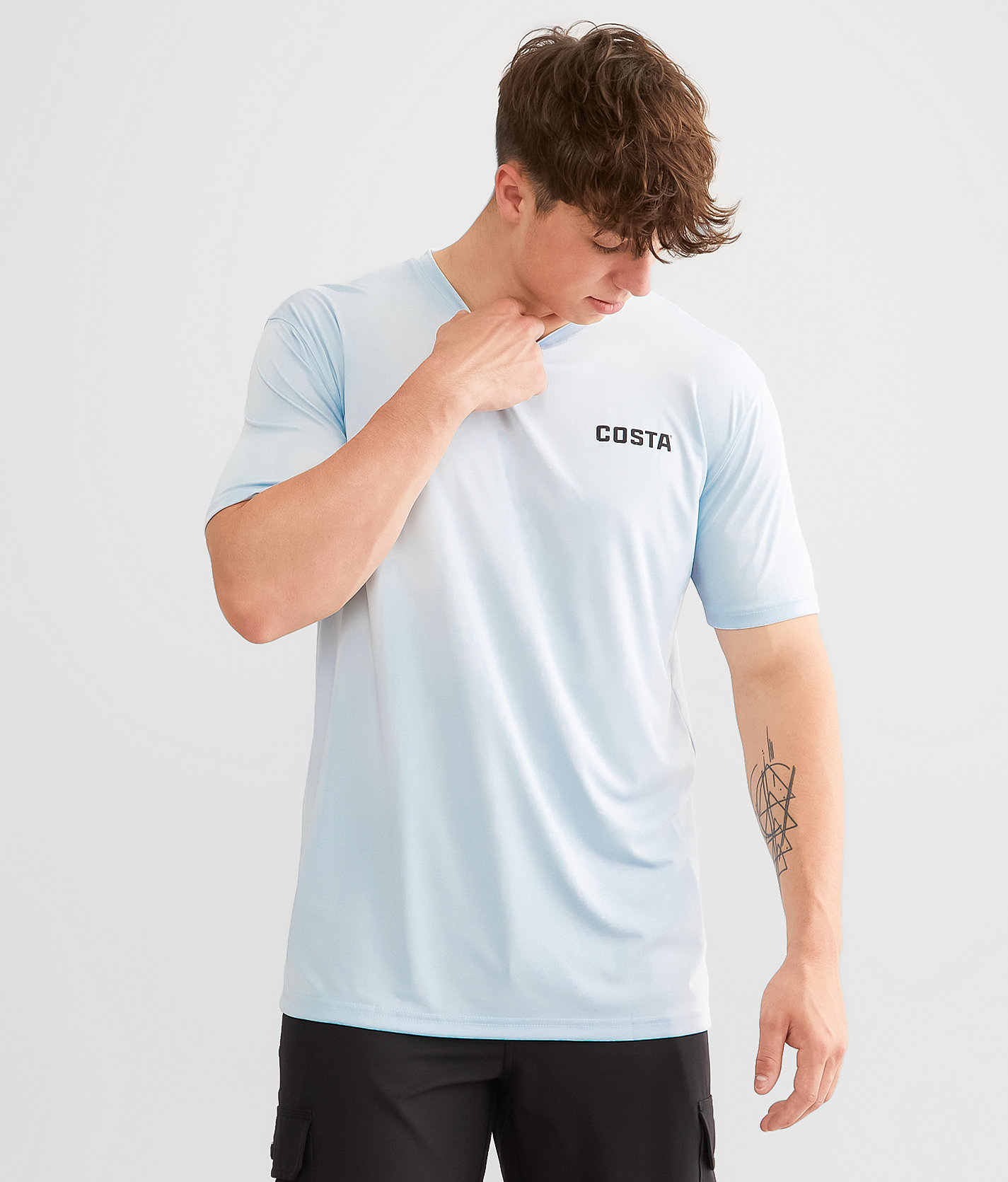 Carroll Shelby - Cobra Luminoso Colori - Grigio Manica Corta T-Shirt
