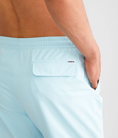 Costa&#174; Breezy Stretch Swim Trunks BACK_POCKET