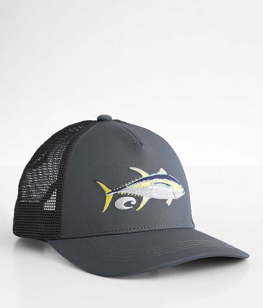 Costa Tuna Trucker Hat, Gray 