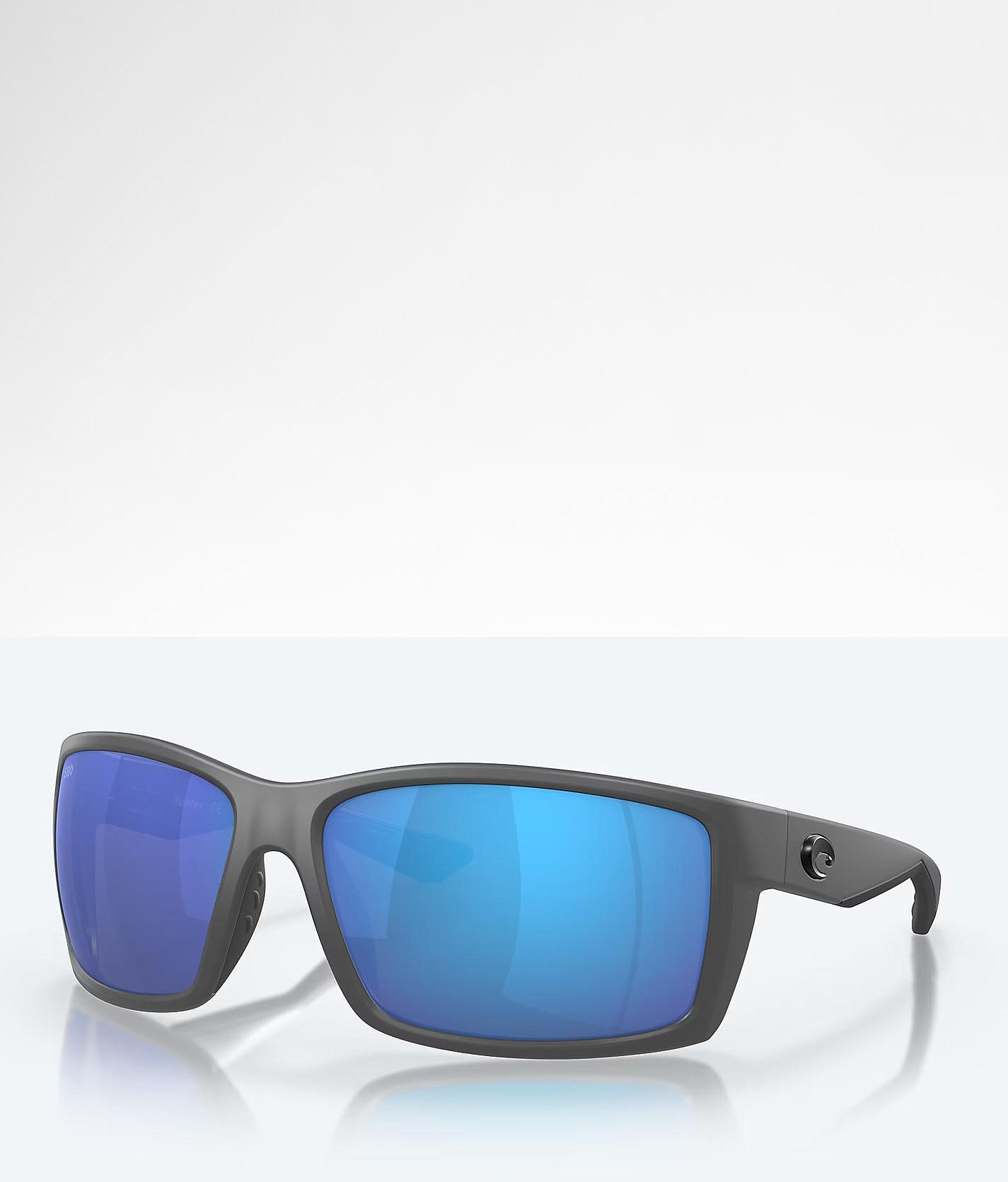 IKON LENSES Replacement Lenses For Costa Reefton - Polarized Polycarbonate Lenses, Grey/Green Tint