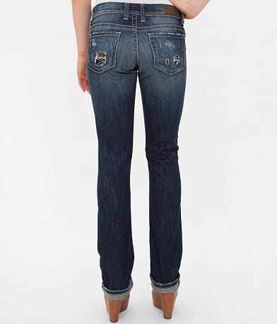 BKE Payton Straight Stretch Jean back view