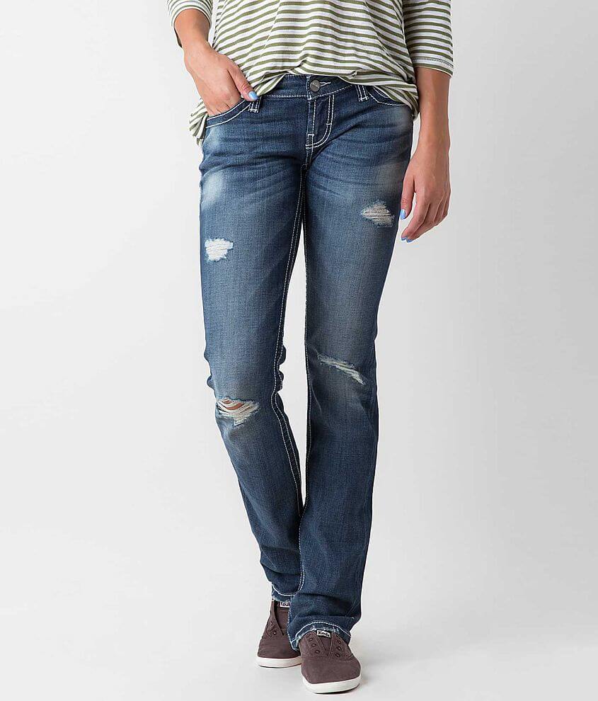 BKE Stella Straight Stretch Jean front view