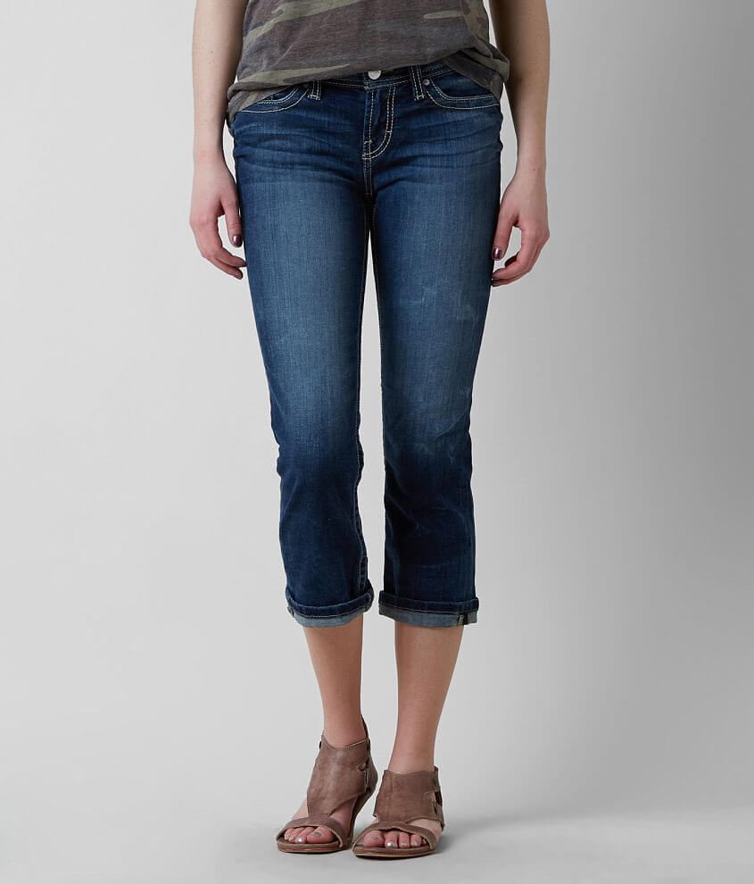 BKE Payton Stretch Cropped Jean front view