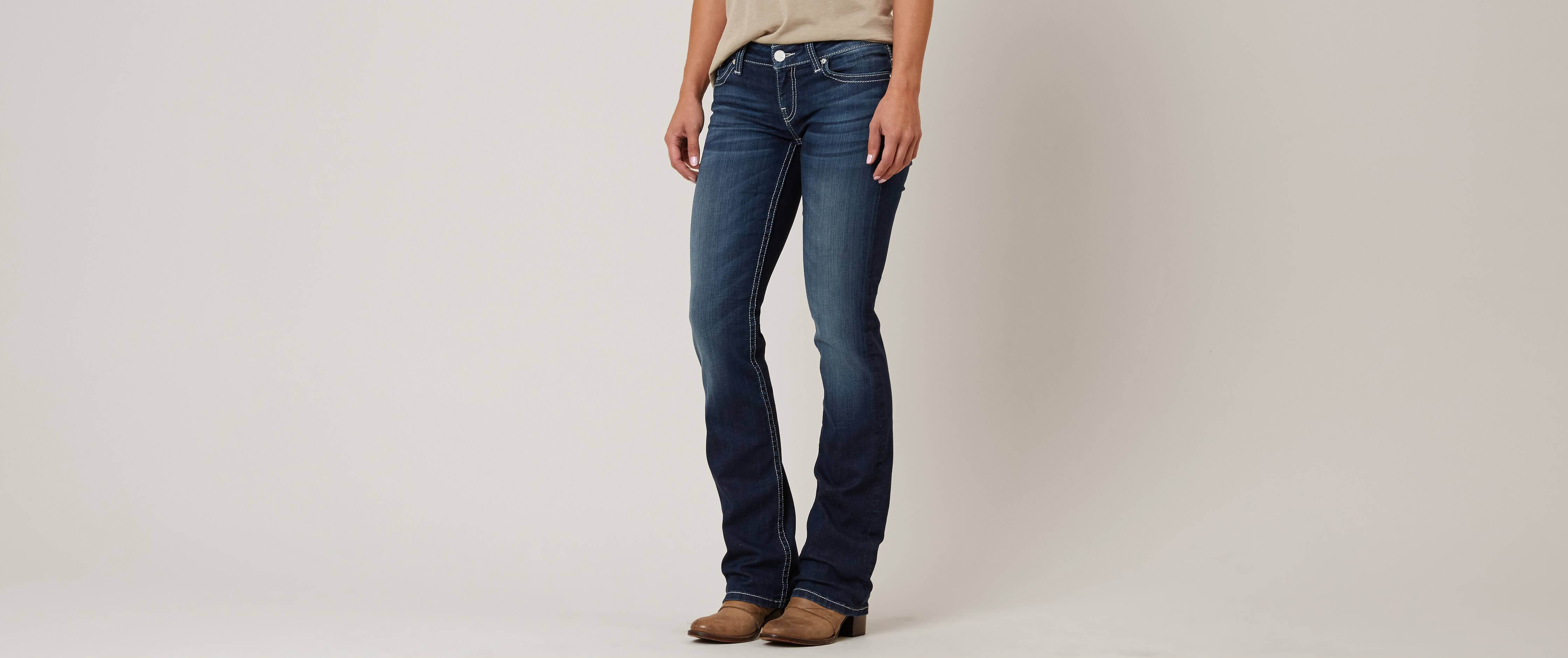 buckle bootcut jeans womens