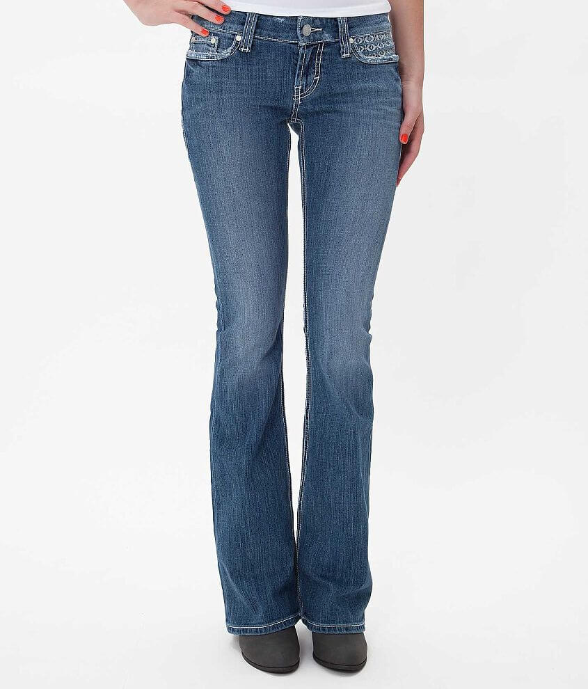 BKE Stella Kick Flare Stretch Jean front view