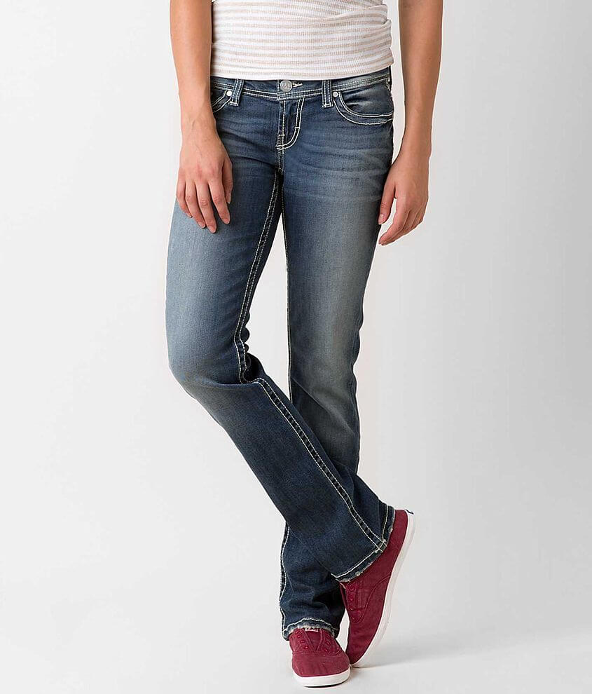 BKE Stella Straight Stretch Jean front view