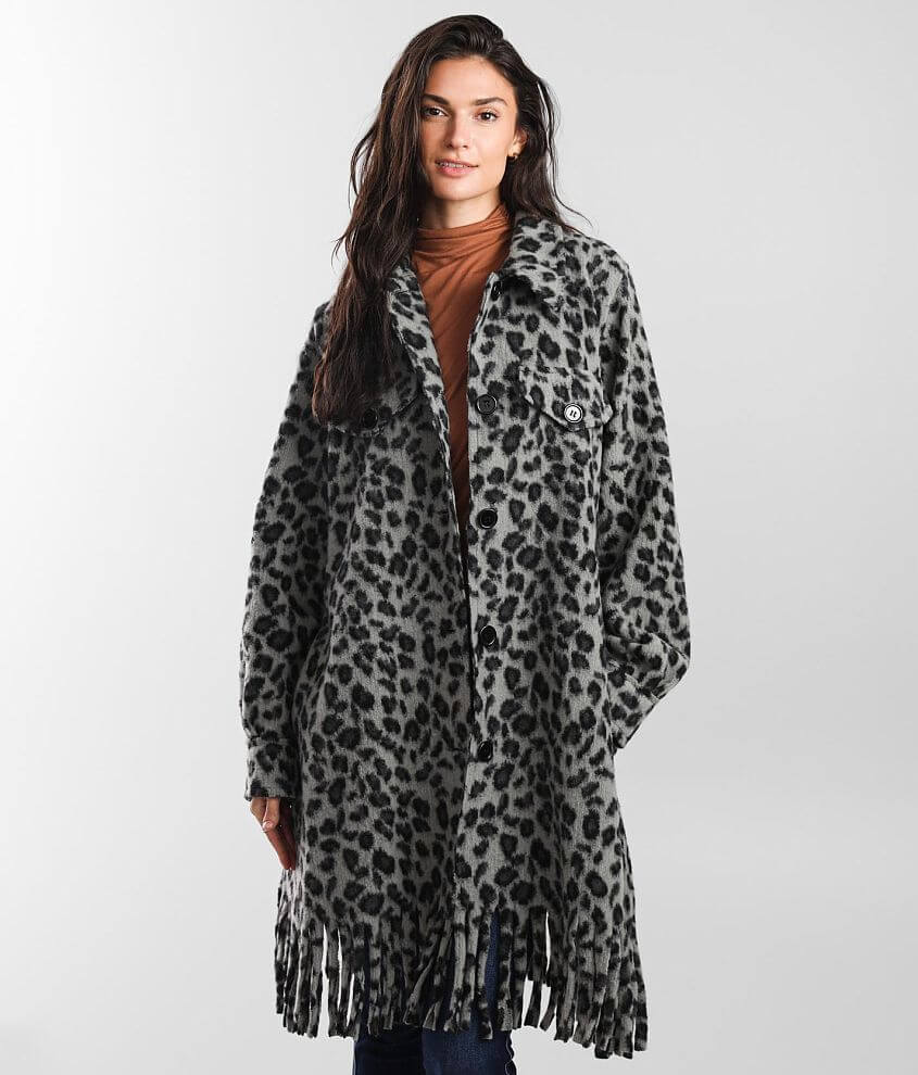 BKE Cheetah Print Jacket - Women's Coats/Jackets in Cheetah | Buckle