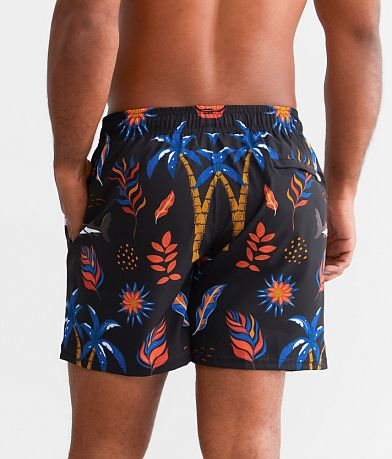 COVE Tropical Stretch Swim Trunks BACK