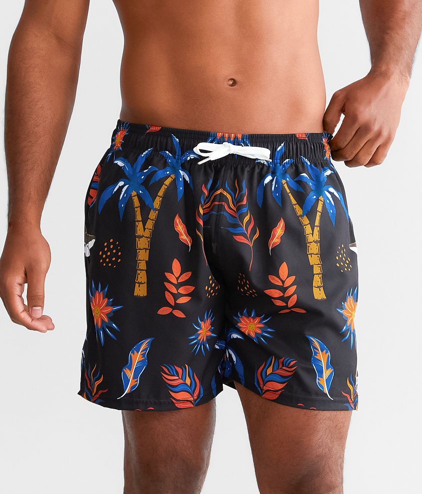 Buckle mens store swim trunks