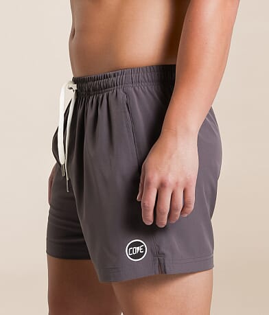 Cove Solid Stretch Swim Trunks FULL_LEFT_SIDE