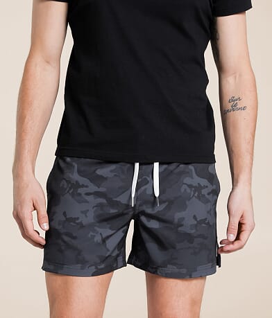 Cove Camo Performance Stretch Short front view
