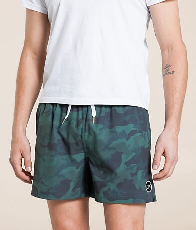 Cove Camo Performance Stretch Short front view