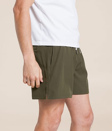 Cove Olive Performance Stretch Short FULL_RIGHT_SIDE