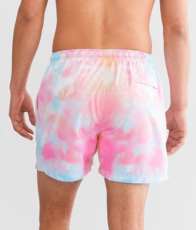 COVE Tie-Dye Hybrid Stretch Swim Trunks BACK