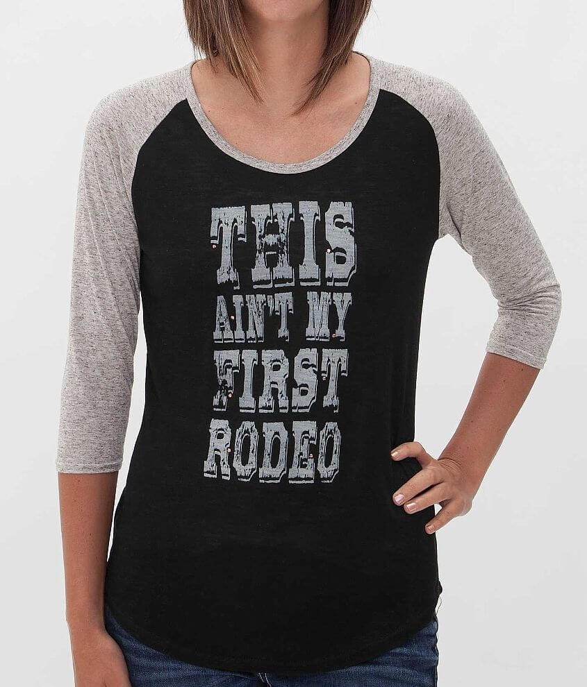 Cowgirl Justice Rodeo T-Shirt front view