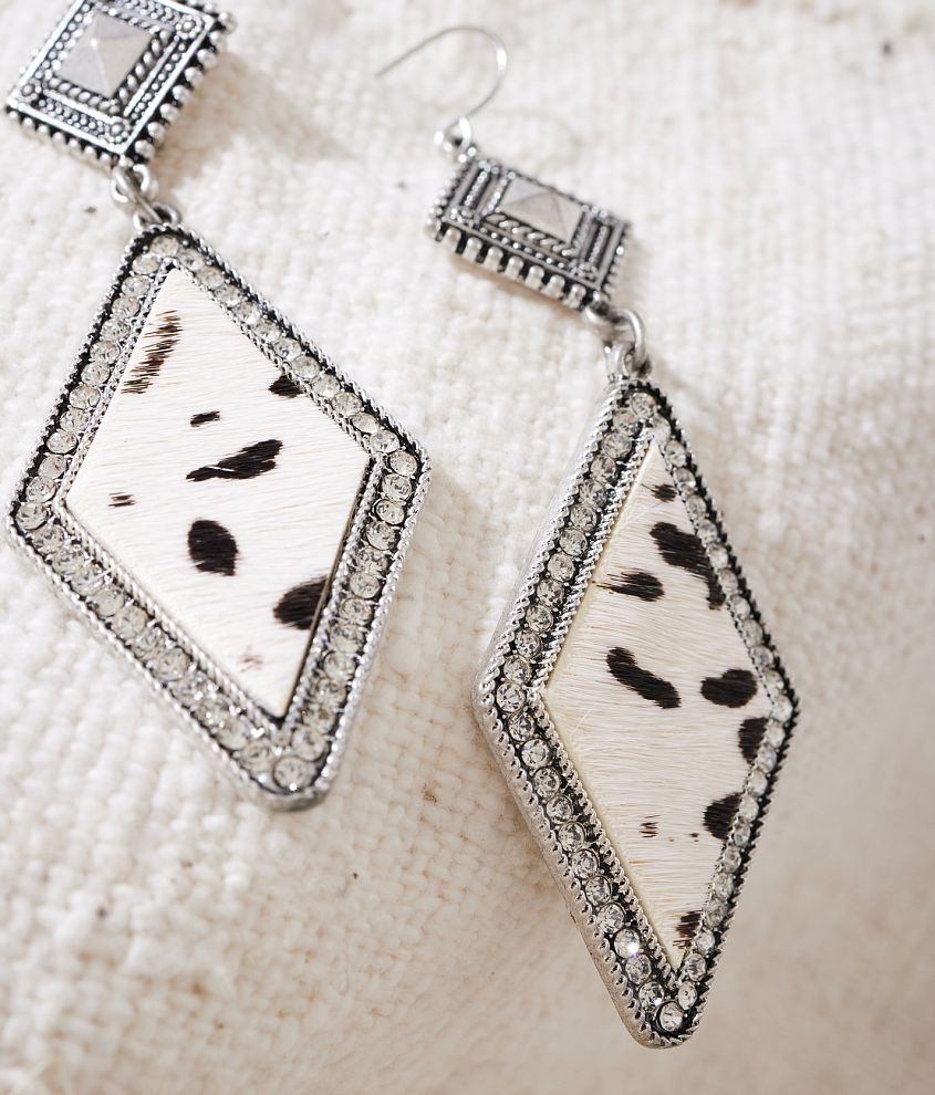 Glitz Fur Drop Earring