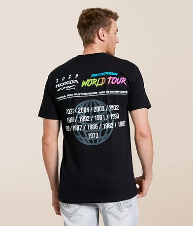 CPTN Honda World Champs T-Shirt back view