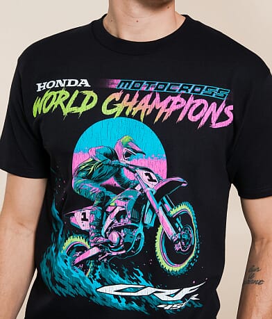 CPTN Honda World Champs T-Shirt misc detail 2 view