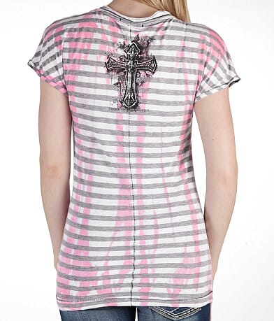 Crash & Burn Celtic Cross T-Shirt misc detail 1 view
