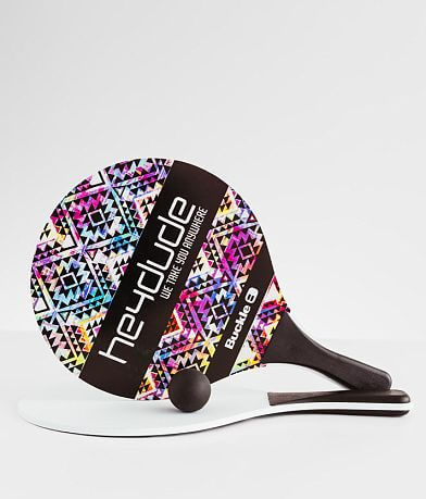 HEYDUDE Hey Dude Spring Brand Event Paddle Ball Set misc detail 1 view