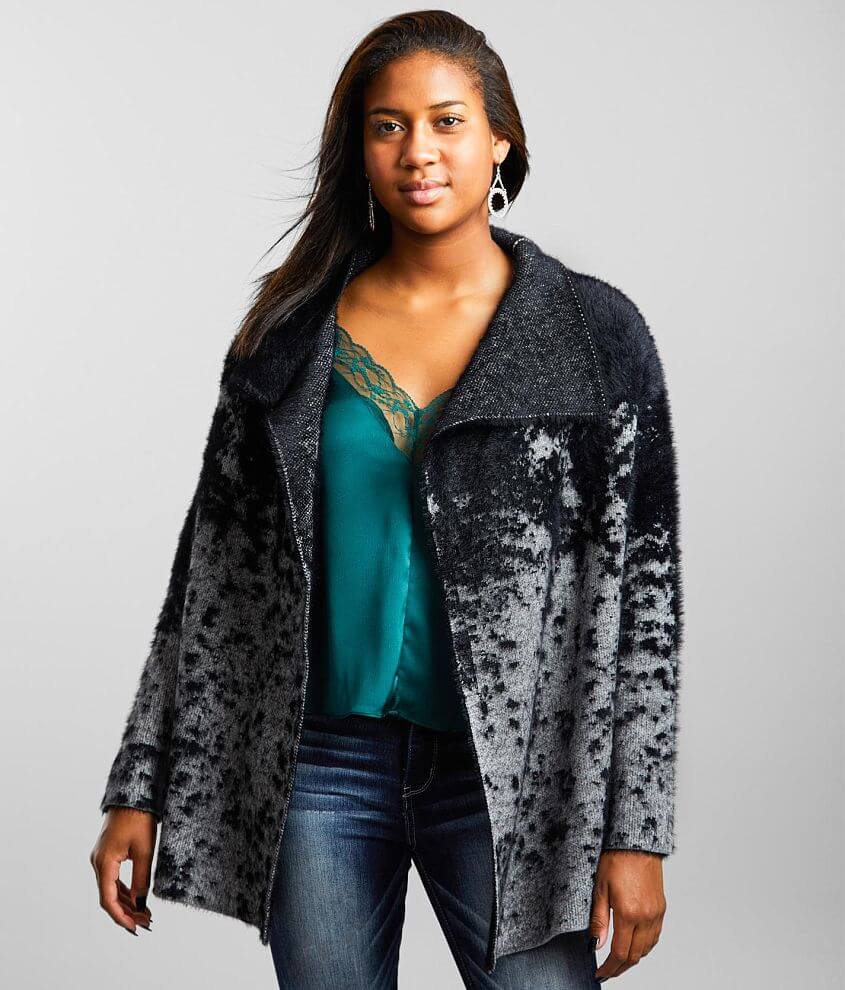 Willow & Root Eyelash Duster Cardigan Sweater