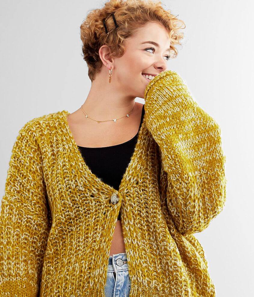 Daytrip Marled Cardigan Sweater