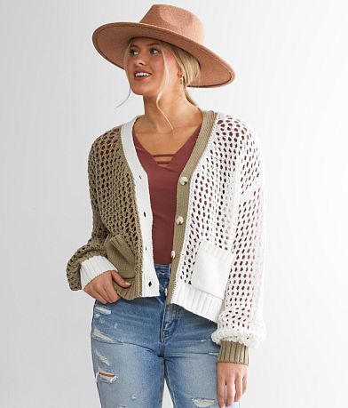 Willow &amp; Root Color Block Cardigan Sweater MISC_DETAIL_1