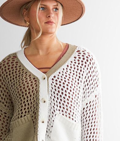 Willow &amp; Root Color Block Cardigan Sweater MISC_DETAIL_2