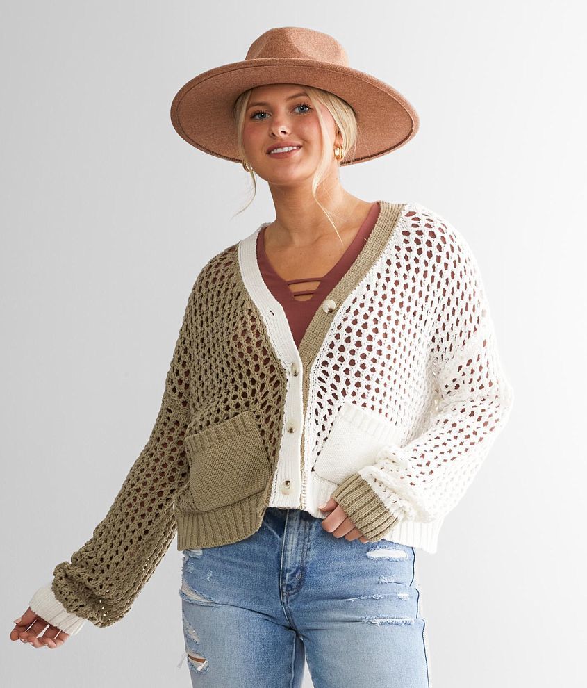 Cream colored sweater women's best sale