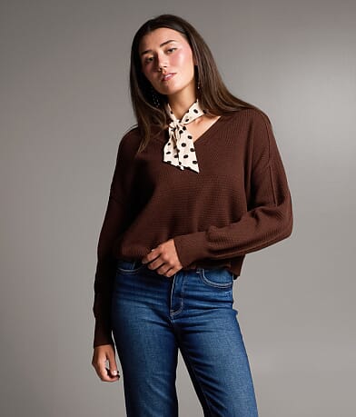 Waffle Sweater