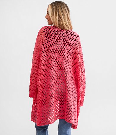 Daytrip Slouchy Cardigan Sweater BACK