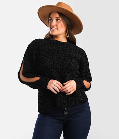 Daytrip Chenille Cable Knit Sweater FULL_RIGHT_SIDE