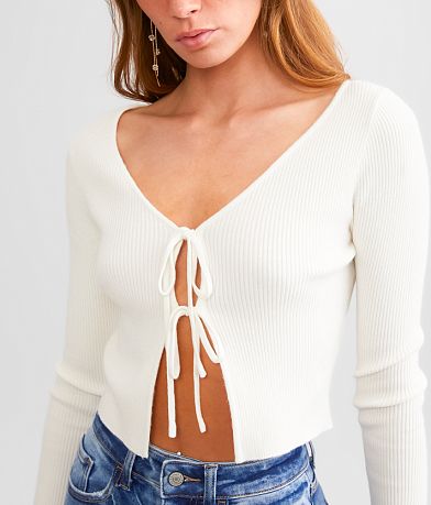 Willow &amp; Root Front Tie Sweater MISC_DETAIL_1