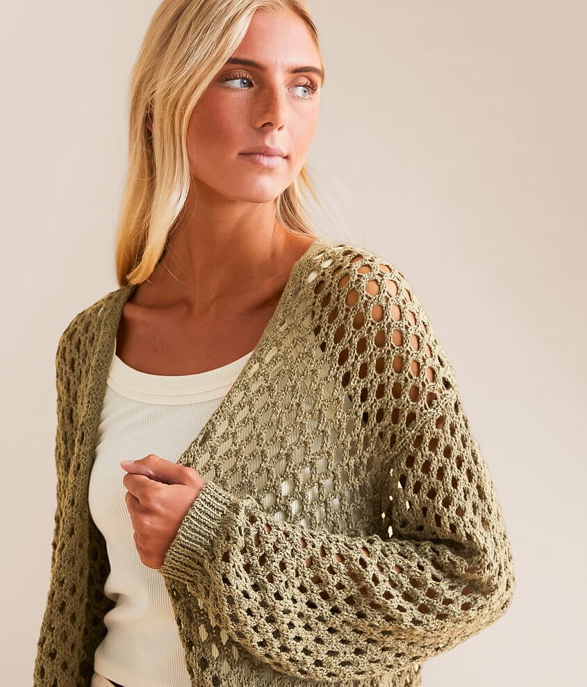 Knit Cardigan Sweater