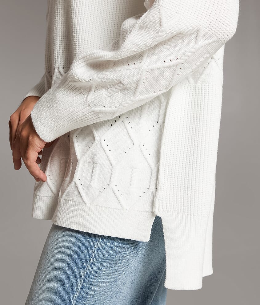 Block Stitched Sweater