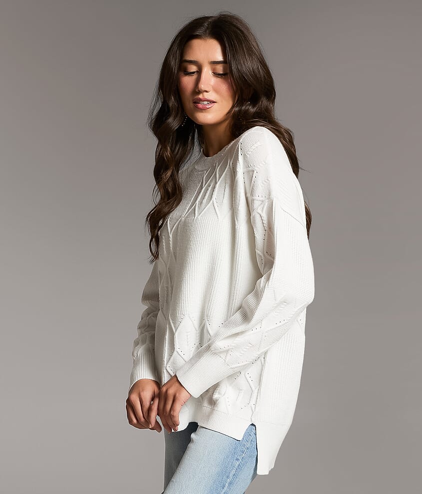 Block Stitched Sweater