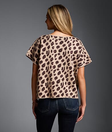 Refined Edit - Cheetah Oversized Sweater thumbnail 3