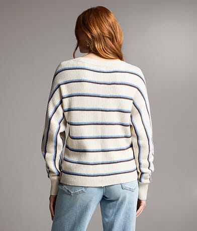 Striped Dolman Sweater thumbnail 3