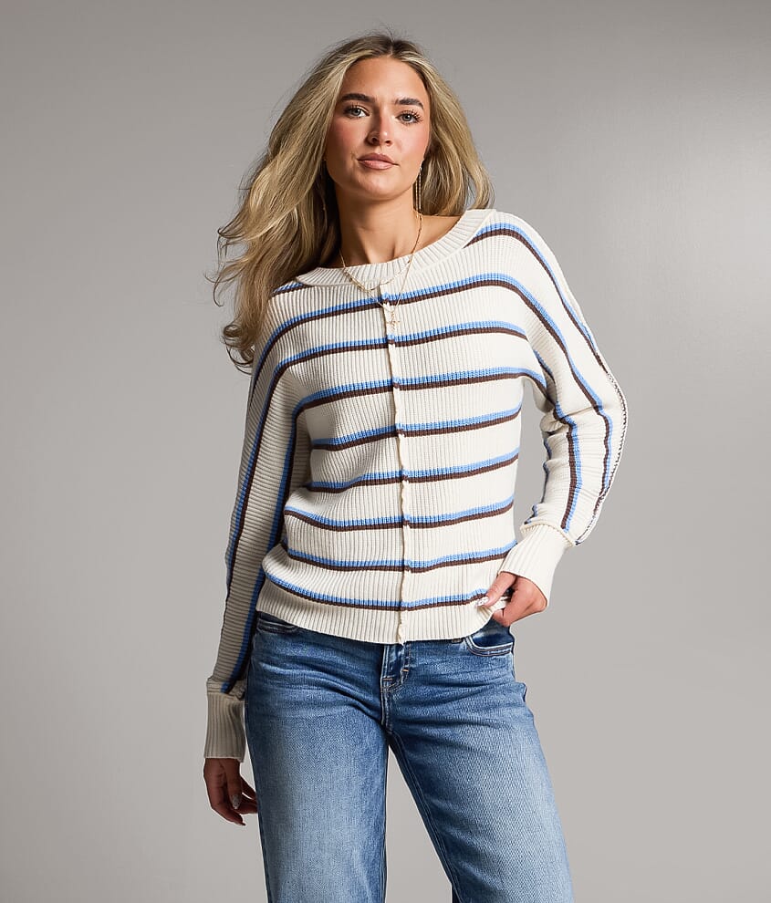 Striped Dolman Sweater