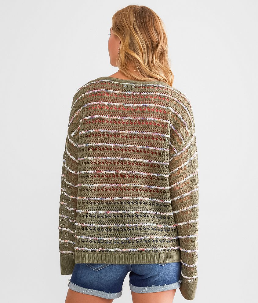 Color Pop Striped Sweater