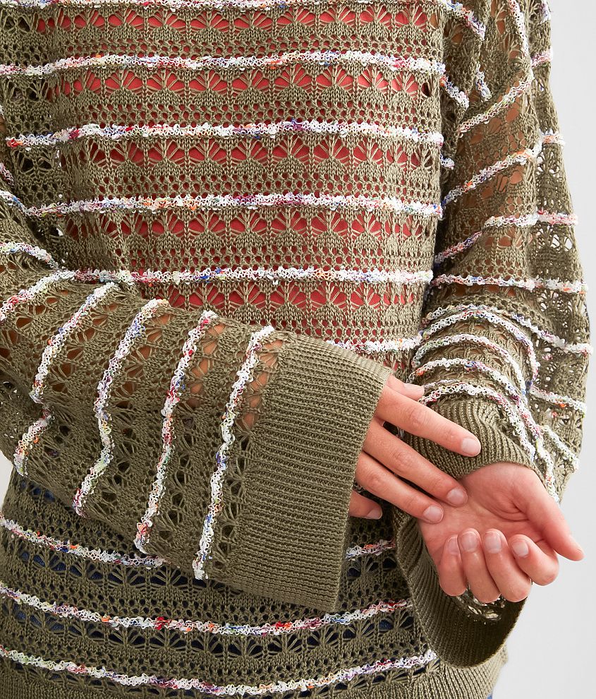 Color Pop Striped Sweater