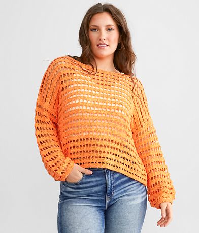 Daytrip Tape Yarn Sweater front view