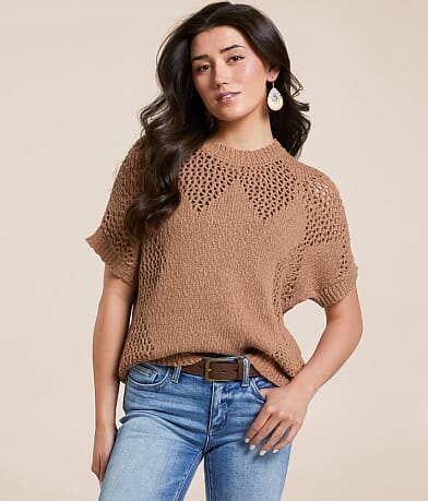 Daytrip Diamond Sweater front view