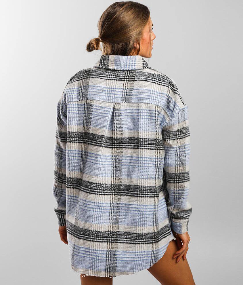 Brushed Flannel Shacket